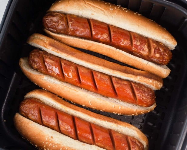 how to cook hot dogs in air fryer