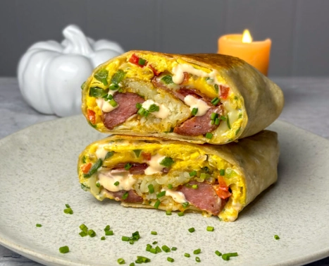 make ahead breakfast burritos