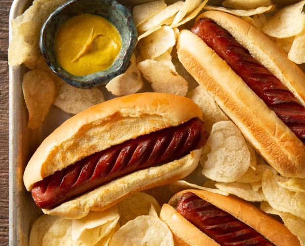 air fryer hot dogs