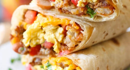 frozen breakfast burritos