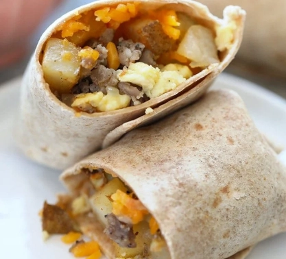make ahead breakfast burritos