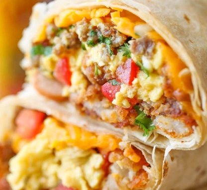 freezer breakfast burritos