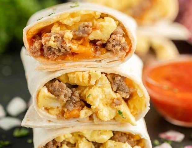 make ahead breakfast burritos