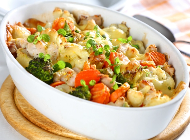 healthy chicken casserole