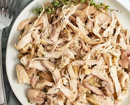 easy shredded chicken easy shredded chicken