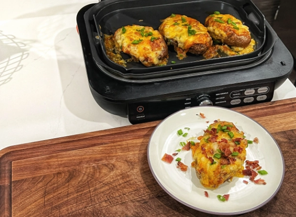 how to make twice baked potatoes in air fryer
