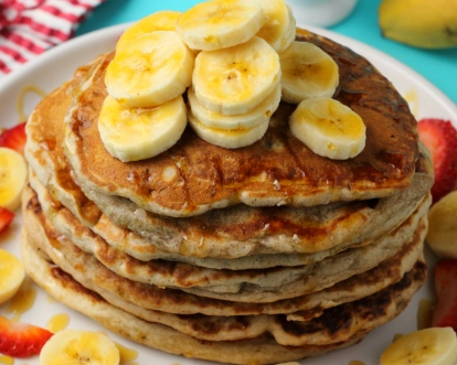 banana pancakes topping