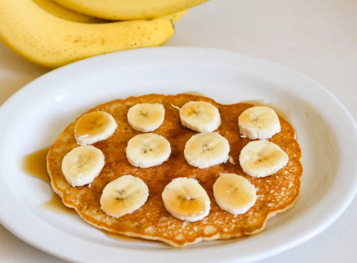 banana on pancake recipes