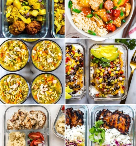 healthy meal prep