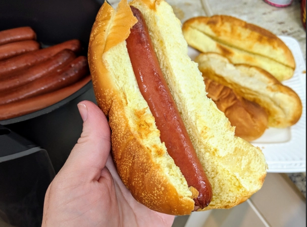 air fryer hot dog recipe
