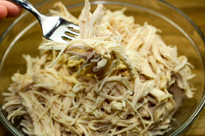 shredded chicken breast