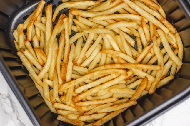 air fryer reheating fries