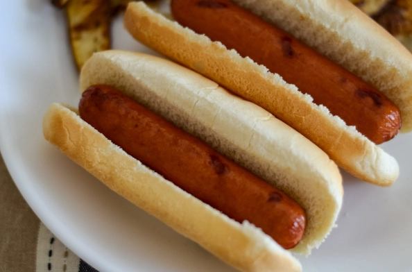 air fryer hot dogs