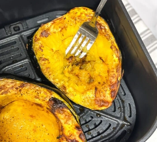 acorn squash air fryer recipe