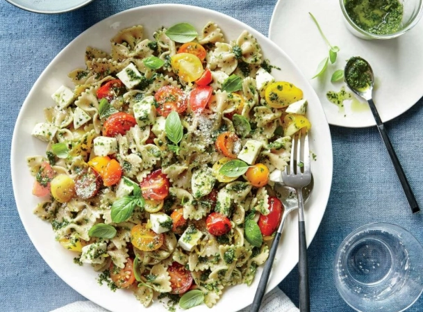 pesto pasta salad recipe pesto pasta salad recipe
