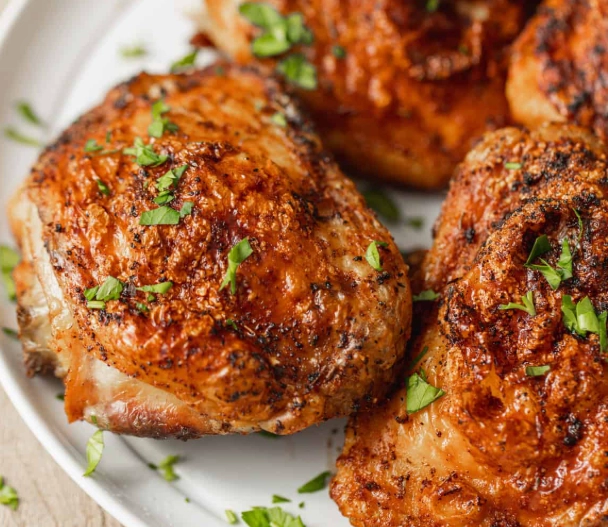 bone-in chicken thighs in air fryer