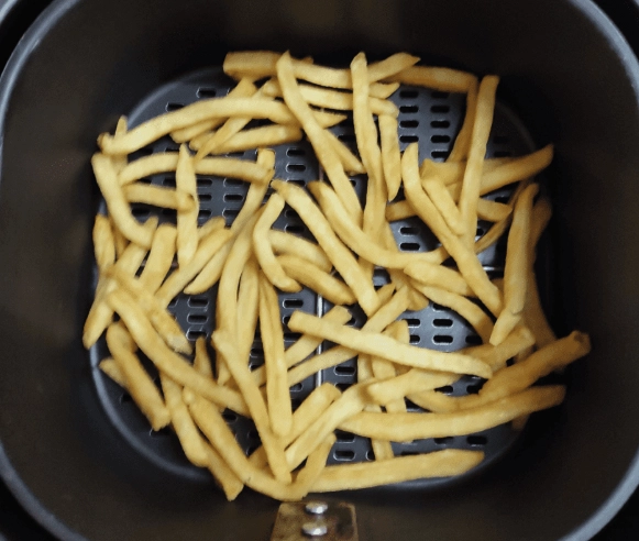 reheat frozen fries