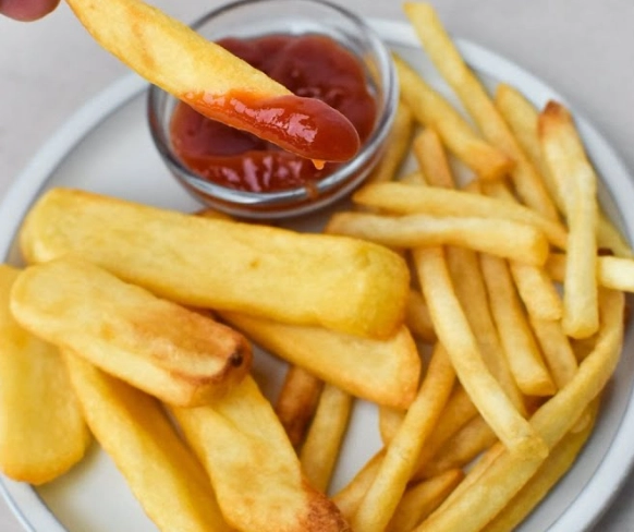 reheat frozen fries