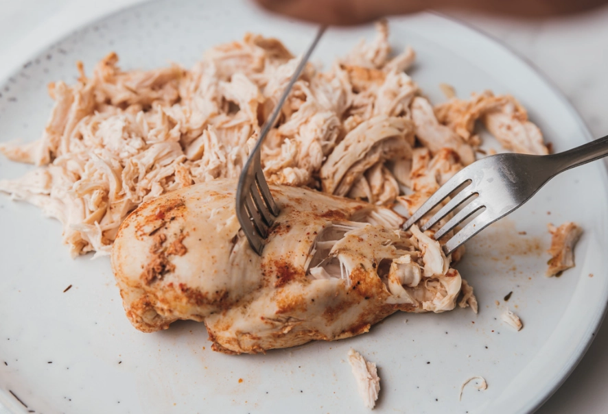 best way to cook chicken for shredding