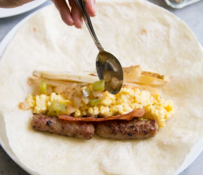 freezer breakfast burritos