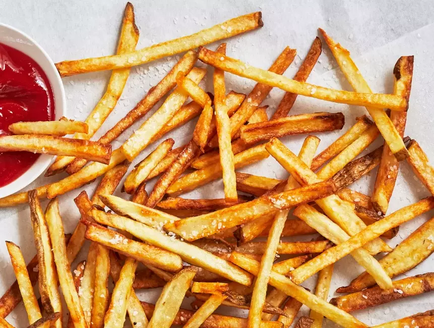 air fryer reheating fries