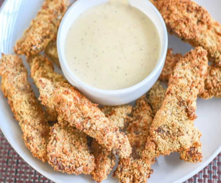 how to make chicken fingers in air fryer