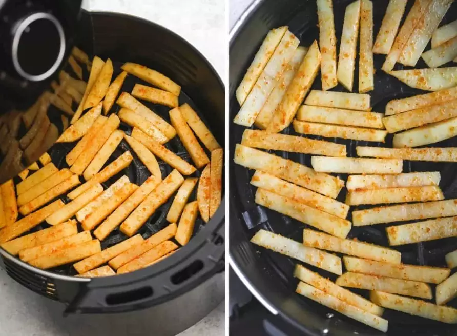 reheat fries air fryer