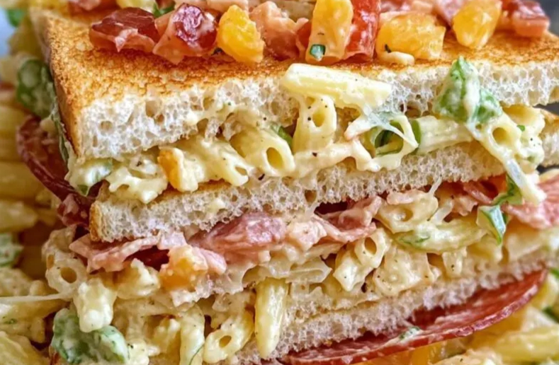 club sandwich pasta salad recipe
