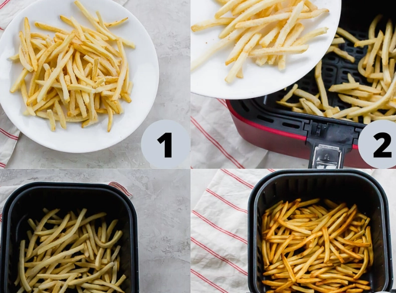 reheat fries air fryer