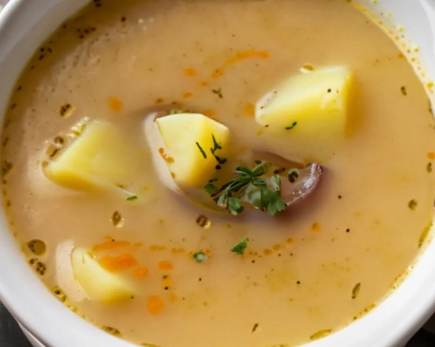easy potato onion soup