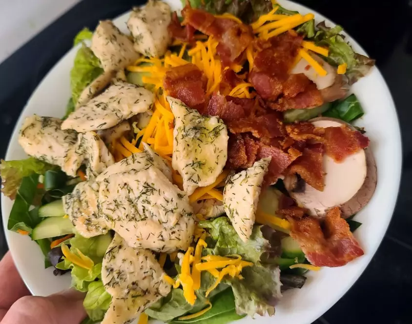 chicken bacon ranch salad recipe chicken bacon ranch salad recipe