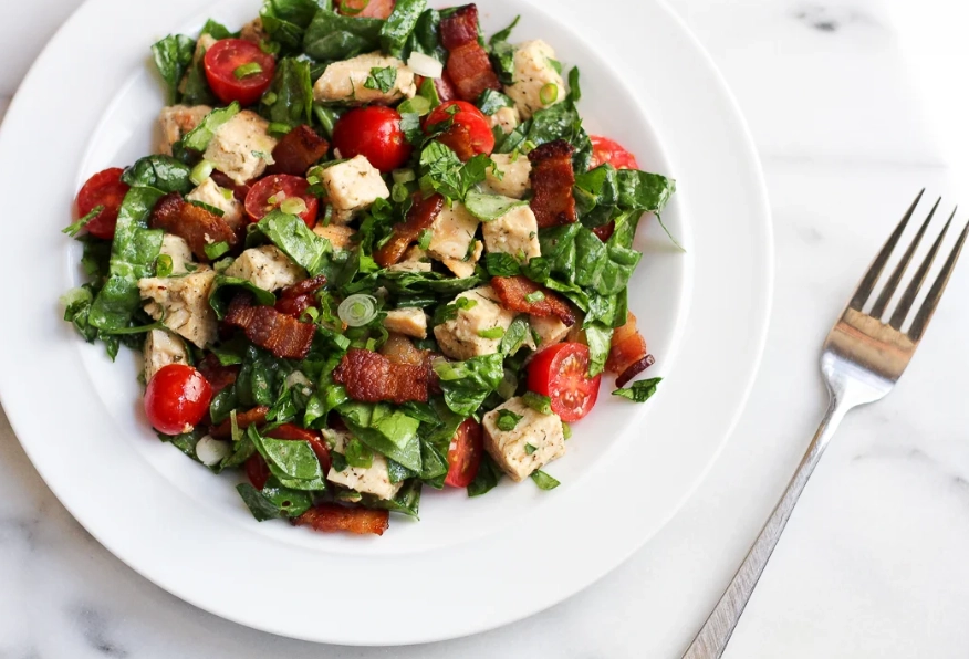 chicken bacon ranch salad recipe chicken bacon ranch salad recipe