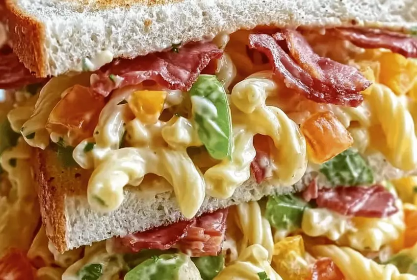 club sandwich pasta salad