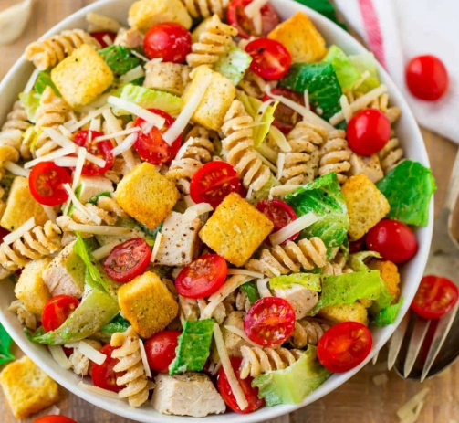 easy pasta salad with chicken