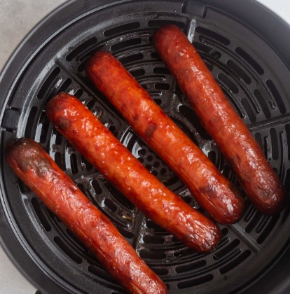how to cook hot dogs in air fryer