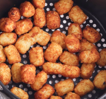 air fryer tater tots time