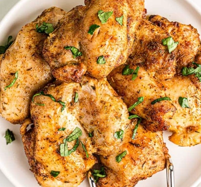 air fryer chicken thighs recipe