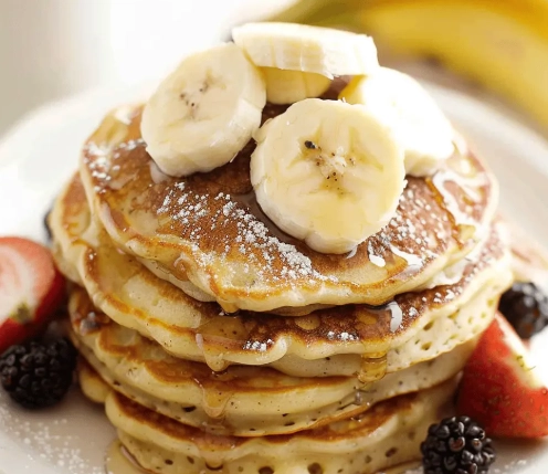 banana protein pancakes