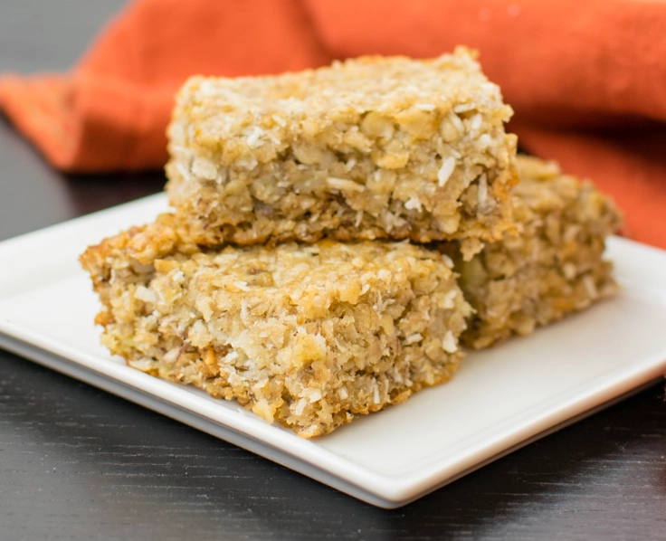 banana oat bars recipe