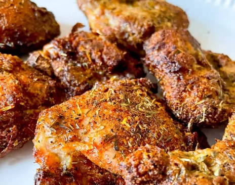 crispy air fryer chicken thighs