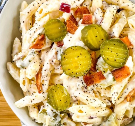pickle pasta salad