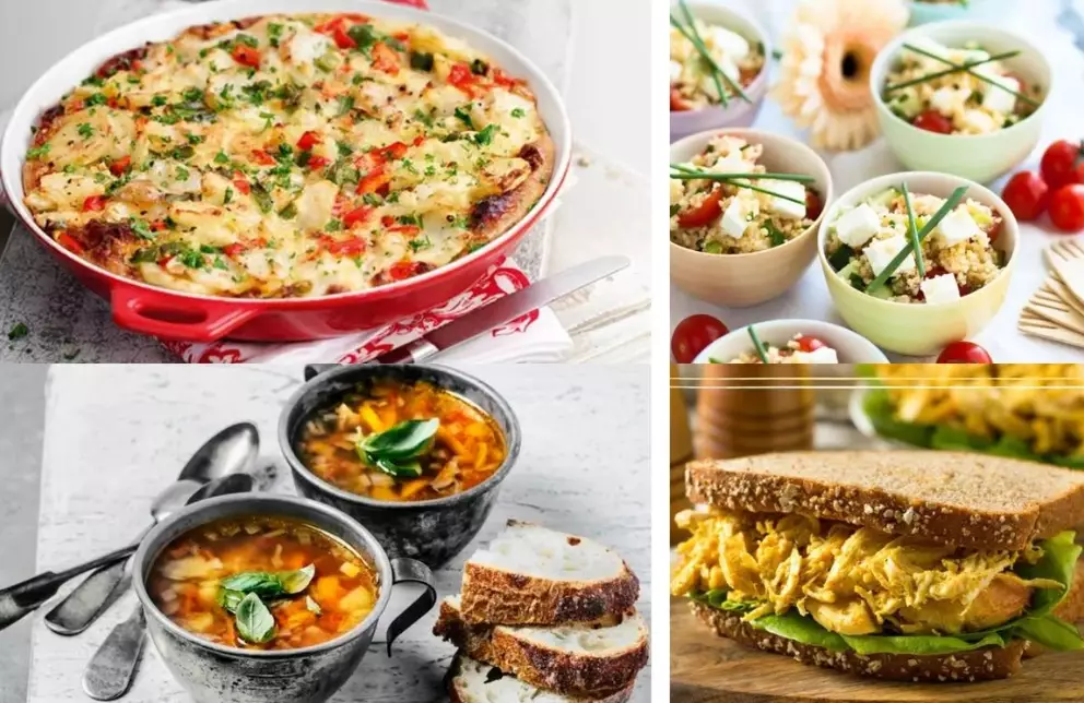 healthy meal prep lunch