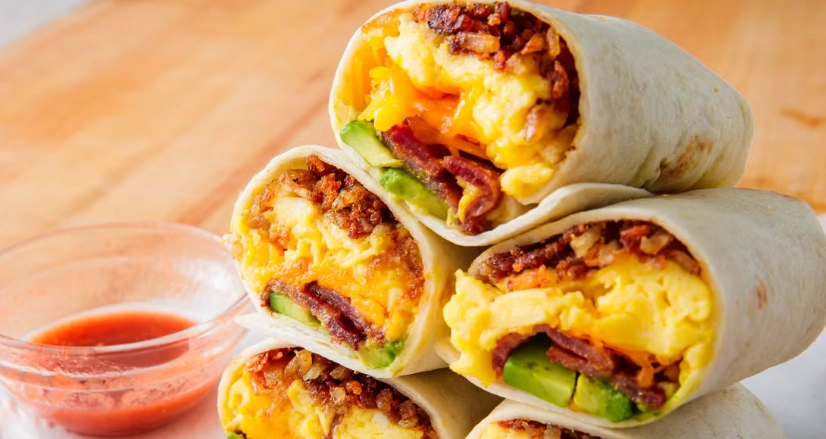 make-ahead breakfast burritos