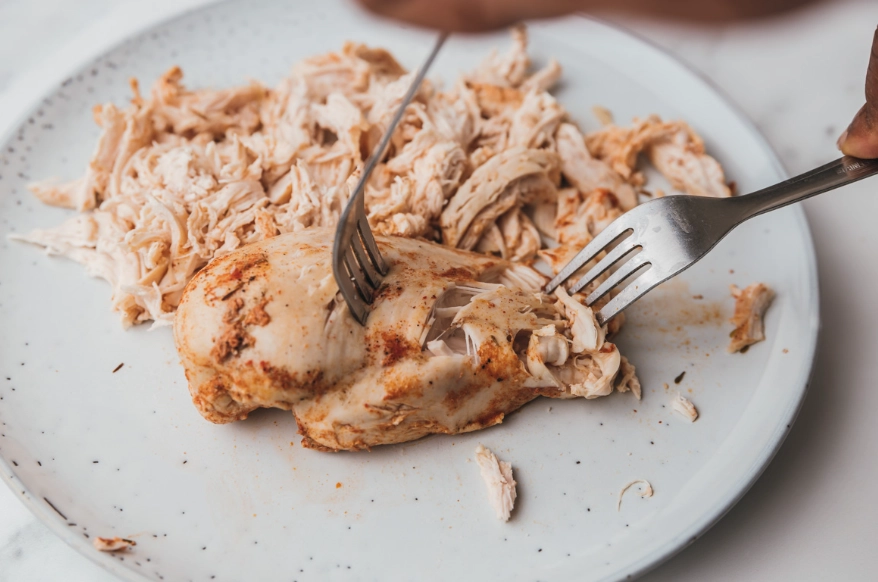 best way to cook chicken for shredding