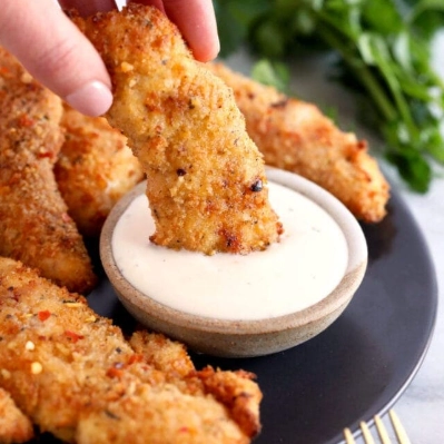 crispy air fry chicken tenders