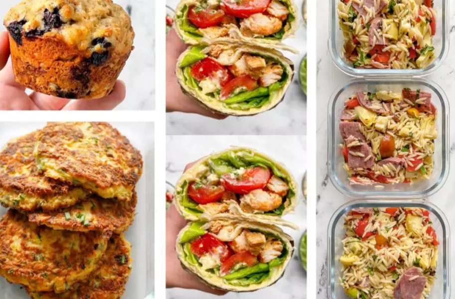 healthy meal prep lunch