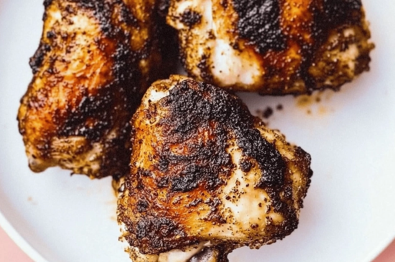 crispy air fryer chicken thighs