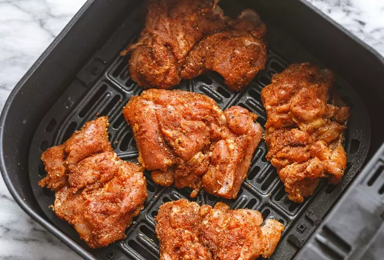 air fry chicken thighs