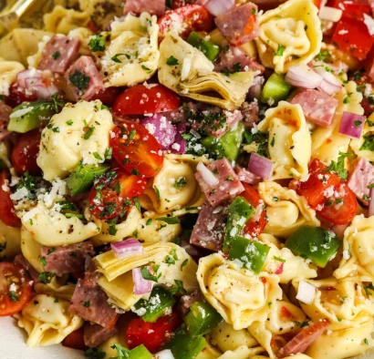 cheese tortellini pasta salad recipe