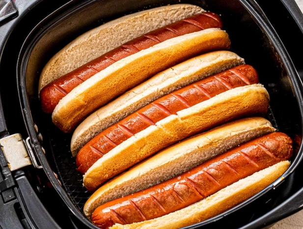 air fryer hot dogs air fryer hot dogs